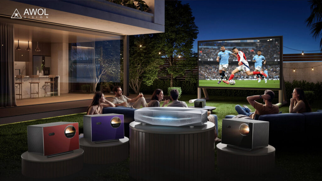 This new projector lineup is all about outdoor summer screenings awol vision summer entertainment lineup
