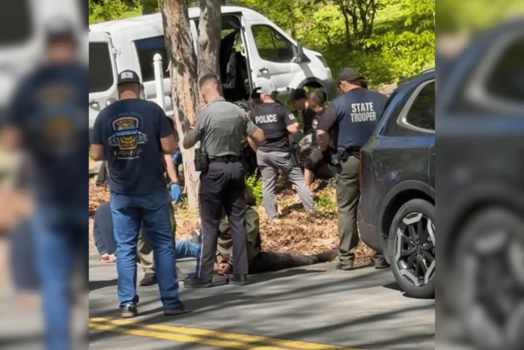 Tolland cockfighting gambling raid leads to 100 arrests Connecticut State Police and officers detain suspects during a raid on an alleged cockfighting and illegal gambling operation in Tolland on Friday.