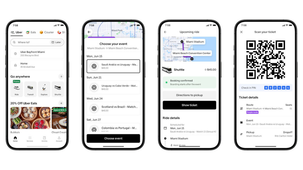 Uber Will Offer Shuttle Rides From Select FIFA World Cup Stadiums In The US Uber Will Offer Shuttle Rides From Select FIFA World Cup Stadiums In The US