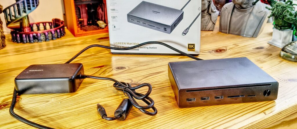 Ugreen Maxidok 10-in-1 Thunderbolt 5 Docking Station review UGREEN Maxidok 10-in-1 TB5 Dock