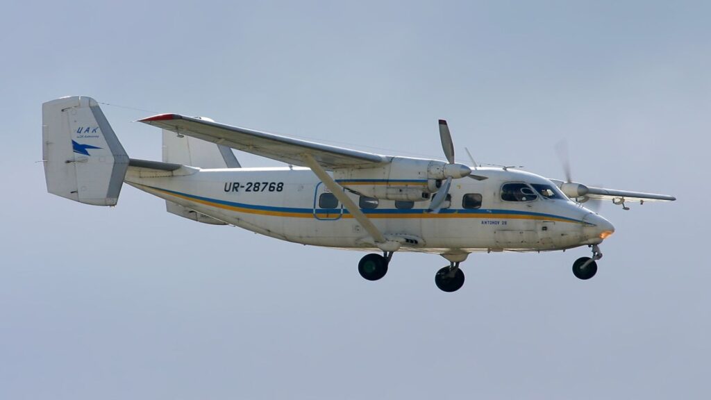 Ukraine turns a 55-year-old Antonov An-28 into a drone killing machine with miniguns, interceptor drones, and VR targeting Antonov An-28