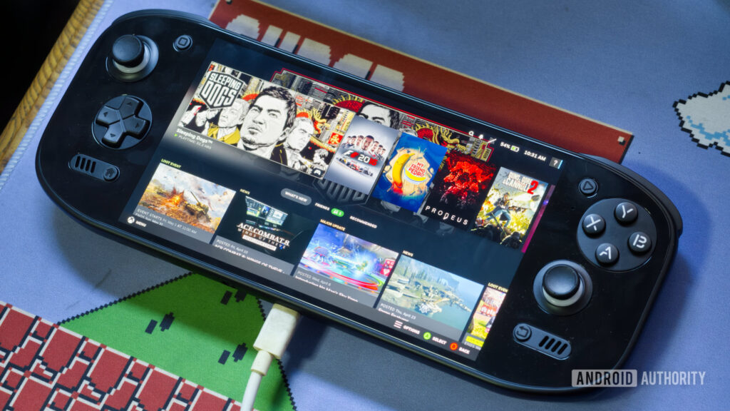Valve let me turn my Android handheld into an unofficial Steam Deck AYN Odin 2 Portal Android handheld running Steam Linux 1