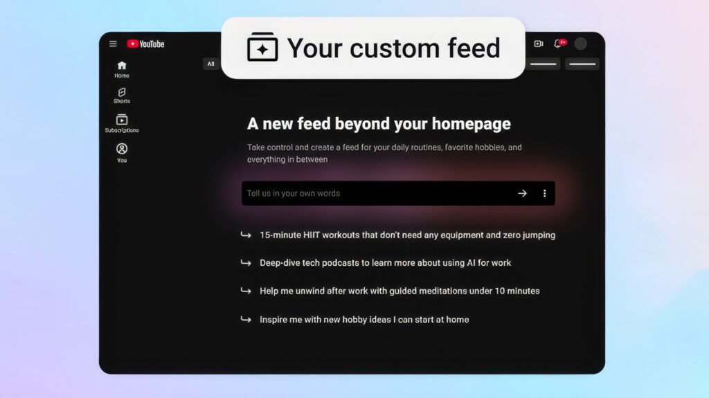 YouTube Now Lets You Offload Your Playlist Curation To AI YouTube Now Lets You Offload Your Playlist Curation To AI