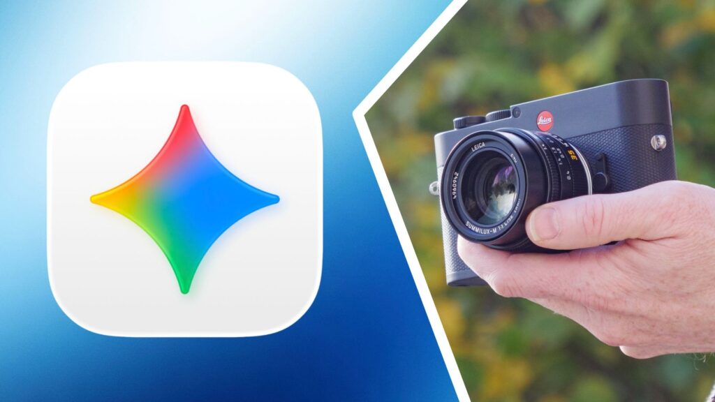 ‘Most likely, you won’t see it on a Leica M camera’: Leica hints that generative AI tools like Gemini Omni are at odds with its photography heritage, but says they ‘make perfect sense’ for phones like the Xiaomi 17T Pro The Gemini logo next to a Leica camera being held in the hand