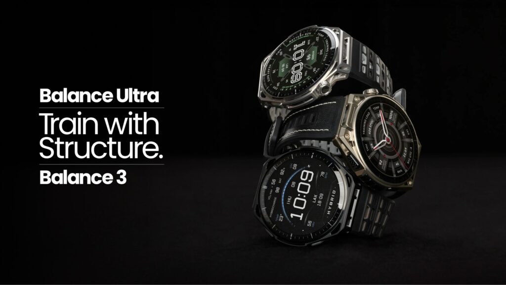 Amazfit’s new smartwatches track more than just your workouts amazfit balance 3 and balance ultra side by side