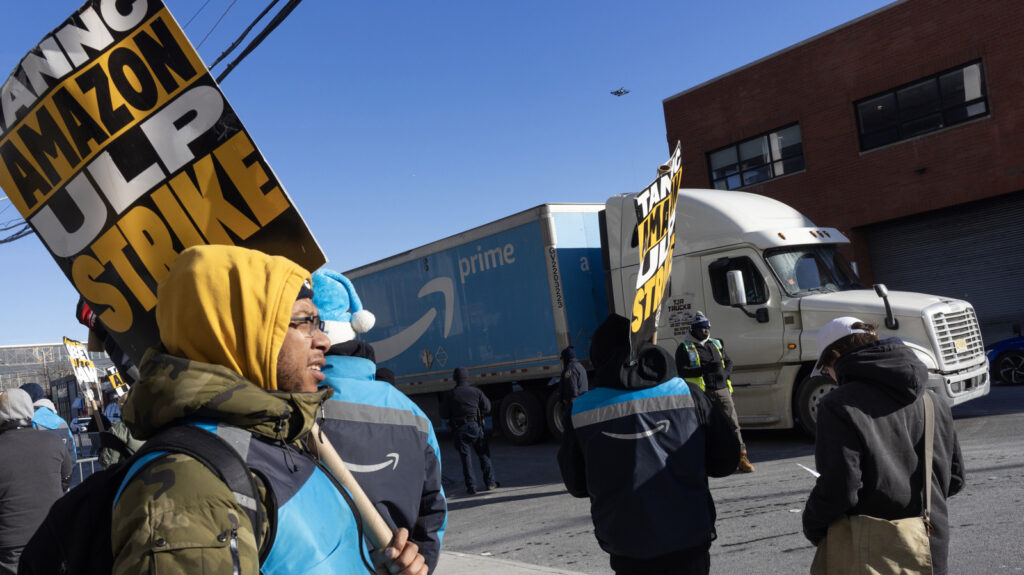 Amazon Ordered To Bargain With Teamsters In Case That Could Set Back Union Progress