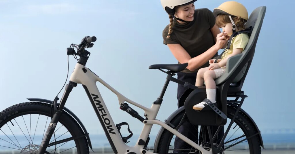 Amflow’s TL e-bike is ready for baby’s first mountain adventure Amflow’s TL e-bike is ready for baby’s first mountain adventure