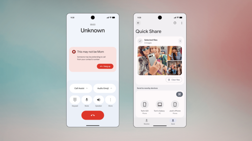 Android Update Tackles Fake Calls, Opens AirDrop to More Devices