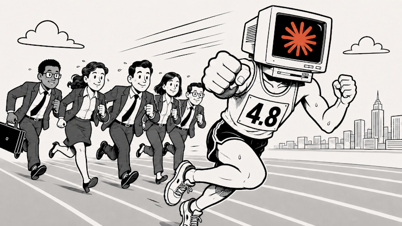 Anthropic says 80% of its new production code is now authored by Claude — how your enterprise can keep up Anthropic says 80% of its new production code is now authored by Claude — how your enterprise can keep up