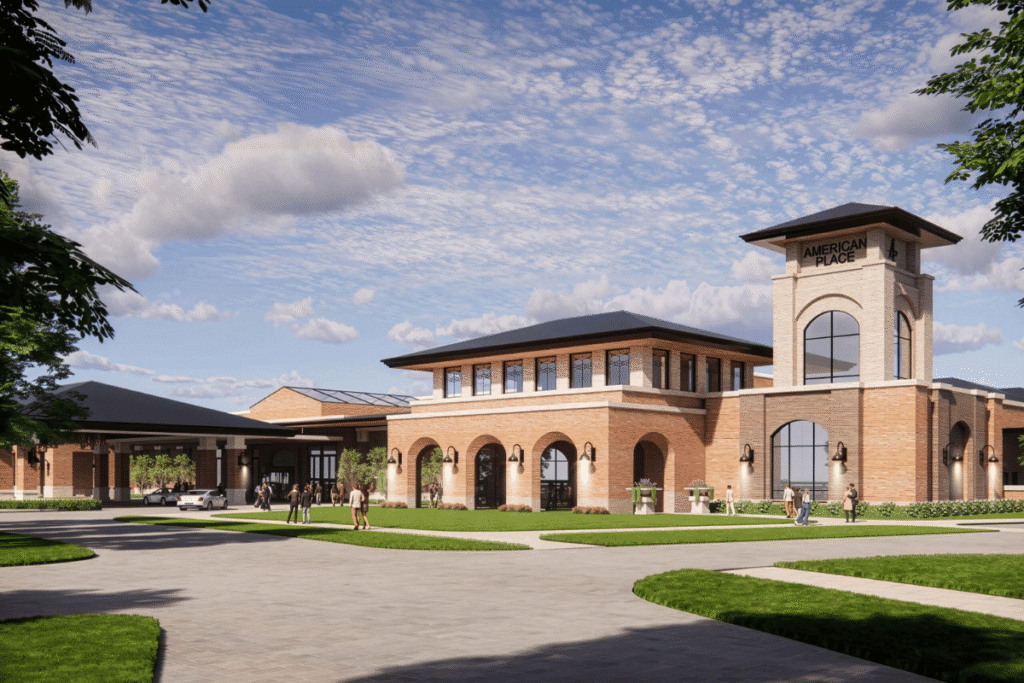 Bally’s Chicago casino gain extensions amid Waukegan lawsuit American Place Casino rendering in Waukegan, Illinois, showing the planned permanent casino resort as temporary operations receive an extension amid ongoing licensing litigation. Illinois extends Bally’s casino operations as Waukegan license lawsuit continues