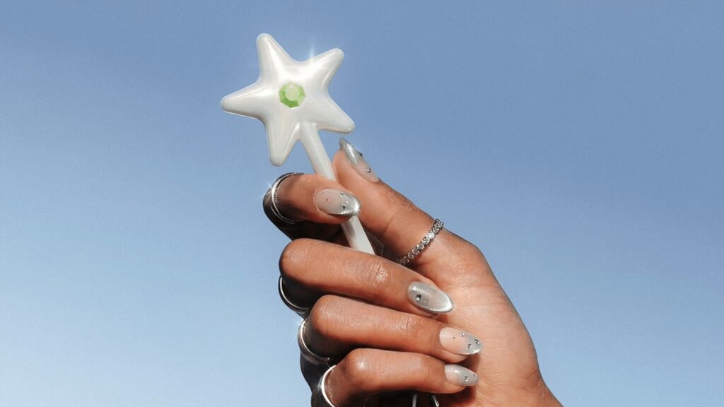 Cash App’s new accessory is silly, shiny, and likely to sell out Cash App Tags Wand Press Image