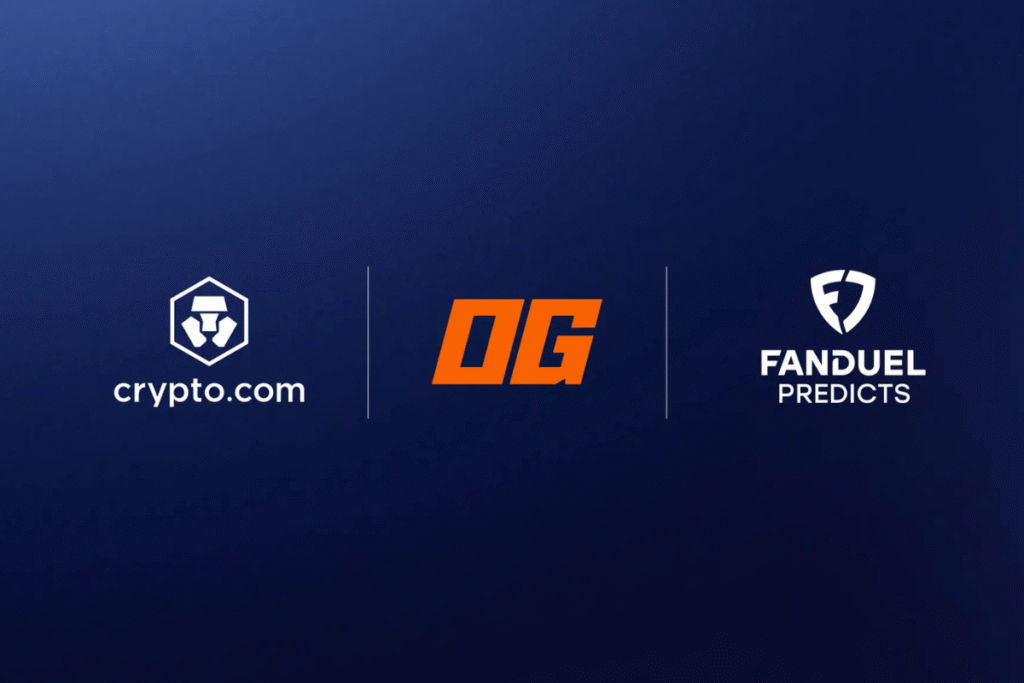 FanDuel Predicts adds Crypto.com markets before World Cup Crypto.com, OG Prediction Markets and FanDuel Predicts logos displayed together, highlighting a new partnership that expands regulated sports, entertainment and event prediction market contracts ahead of the World Cup.
