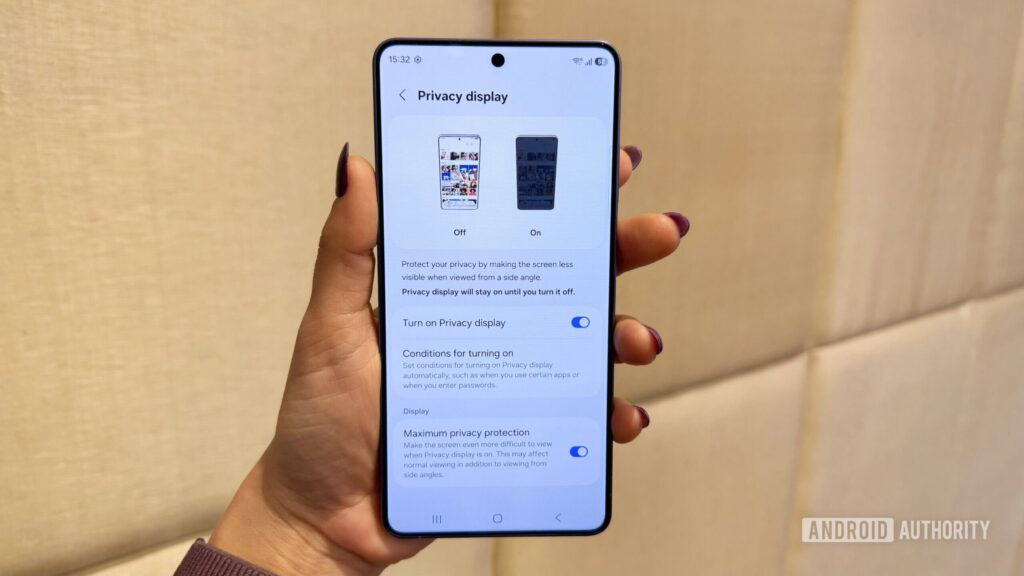 Galaxy S27 Pro could be the compact Ultra we’ve been waiting for Samsung Galaxy S26 Ultra Privacy Display Settings