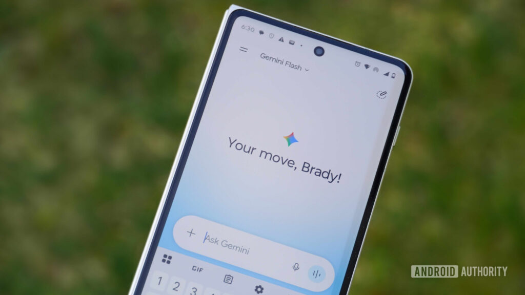 The new Gemini app with the Neural Expressive design language.