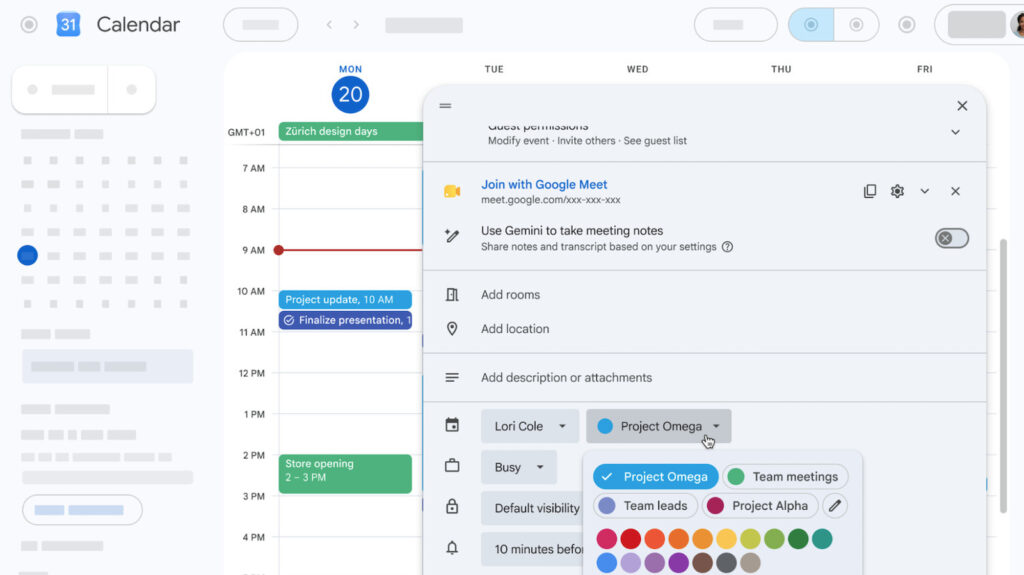 Google Calendar Lets You Use Any Color You Want For Your Events Google Calendar Lets You Use Any Color You Want For Your Events