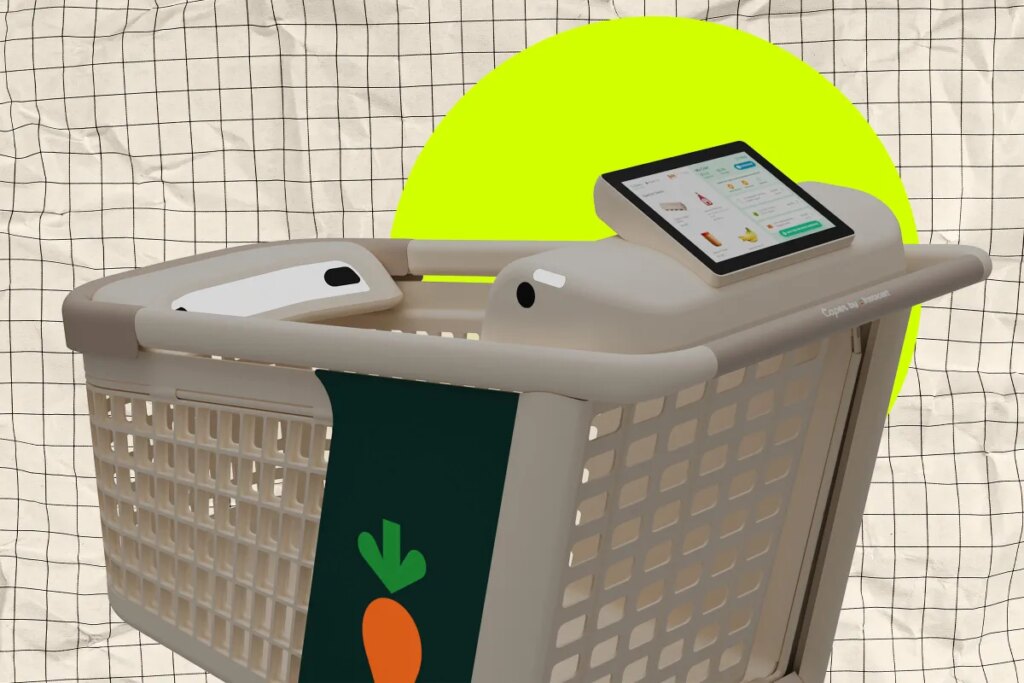 Grocery Stores Deploying “AI Shopping Carts” Stuffed With Cameras to Track Your Exact Coordinates and Bombard You With Ads Grocery Stores Deploying "AI Shopping Carts" Stuffed With Cameras to Track Your Exact Coordinates and Bombard You With Ads