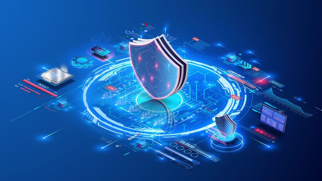 In the age of AI-based threats, zero-trust is no longer enough Concept art representing cybersecurity principles