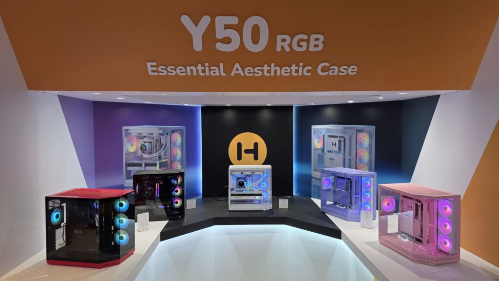 Hyte shows off Y50 chassis, aesthetic cable accessory kit, new fans, and updates Nexus Software — sub $100 Y50 brings value to Y-series, Nexus 3.0 goes web-based, now works on Mac, Linux, Windows, and your phone Hyte shows off Y50 chassis, aesthetic cable accessory kit, new fans, and updates Nexus Software — sub $100 Y50 brings value to Y-series, Nexus 3.0 goes web-based, now works on Mac, Linux, Windows, and your phone
