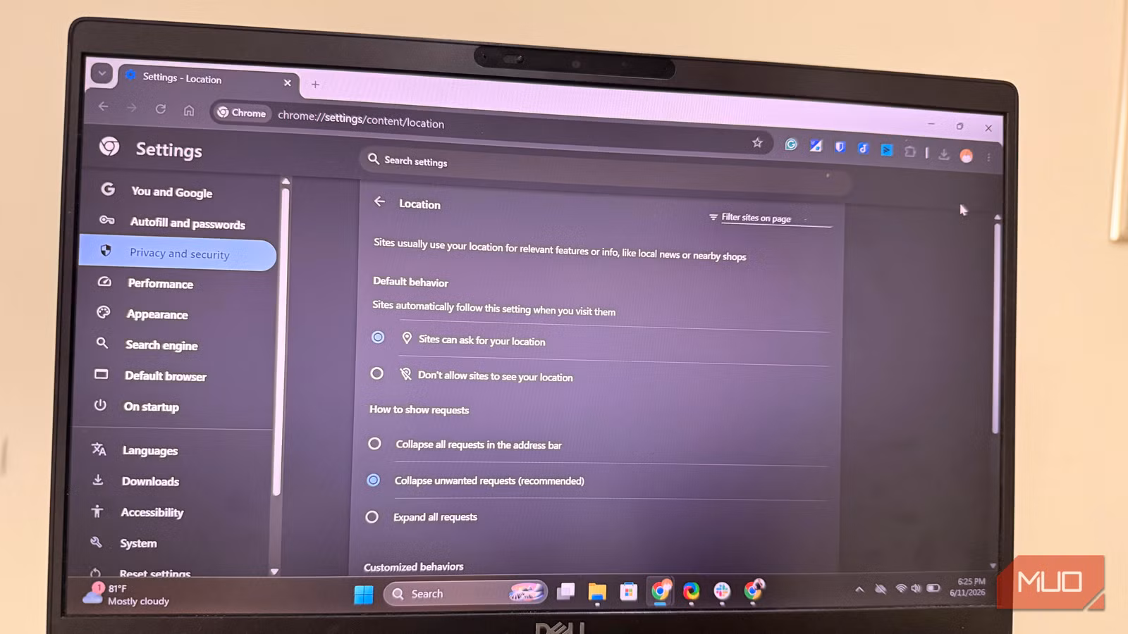 I blocked location permissions on every site but websites were still tracking me through 3 other signals I hadn’t considered I blocked location permissions on every site but websites were still tracking me through 3 other signals I hadn't considered