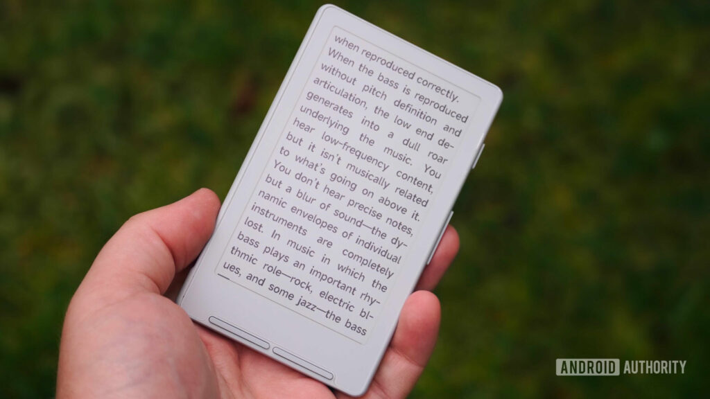 I gave up on Kindles for a DRM-free e-reader, and I’m not going back An e-book opened on an Xteink X4.