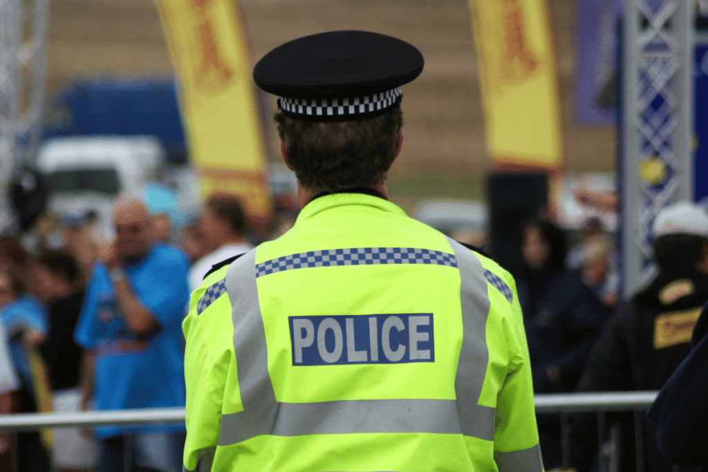 Manchester gambling raid sparks wider enforcement focus Greater Manchester Police officer at public event as authorities investigate suspected illegal gambling operation in Manchester city centre