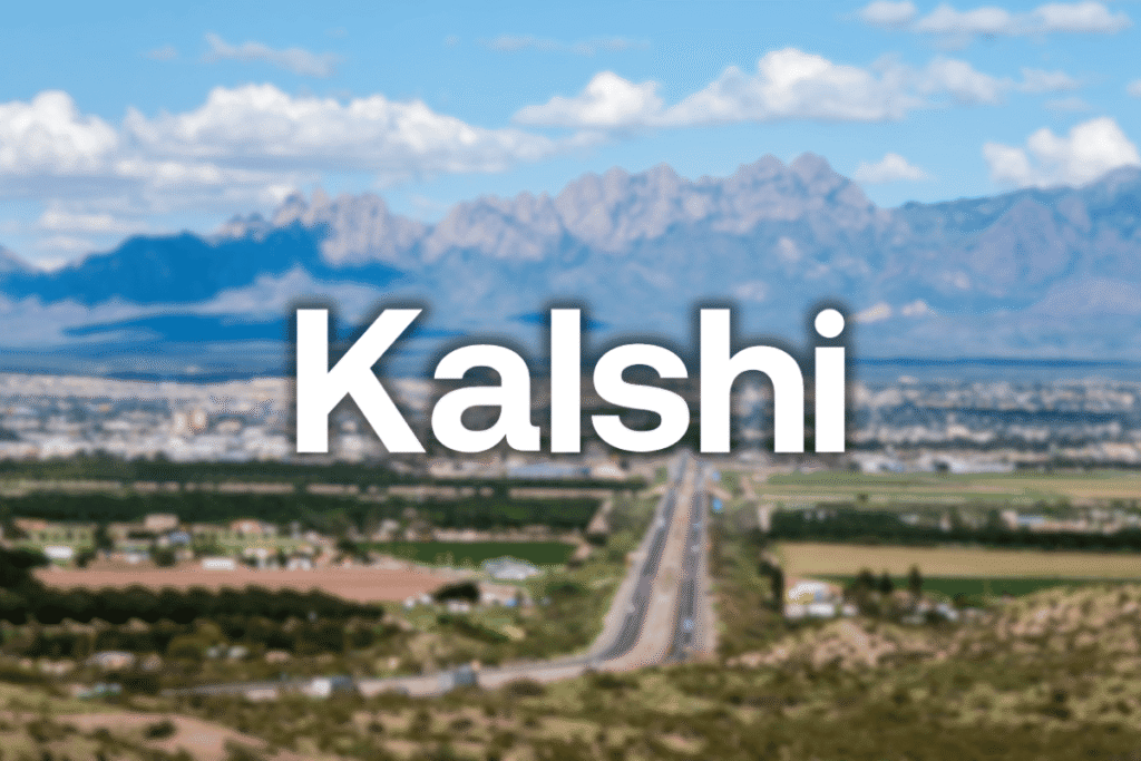 New Mexico lawsuit targets Kalshi sports contracts Kalshi logo over New Mexico landscape as tribes sue prediction market company over alleged illegal sports betting contracts on tribal lands.