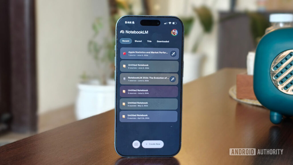 NotebookLM’s latest update changed how much I trust AI NotebookLM opened on an iPhone