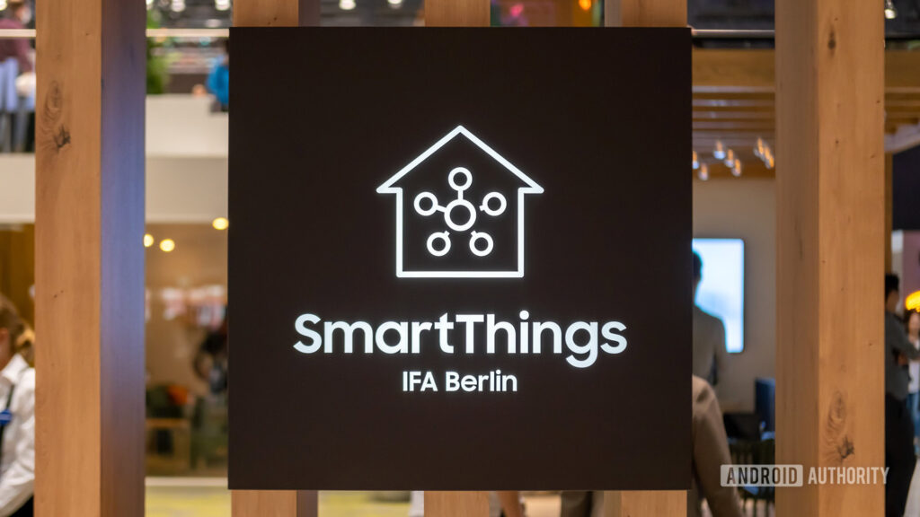 Samsung SmartThings API fees could impact your favorite smart home apps Samsung SmartThings logo IFA 2022