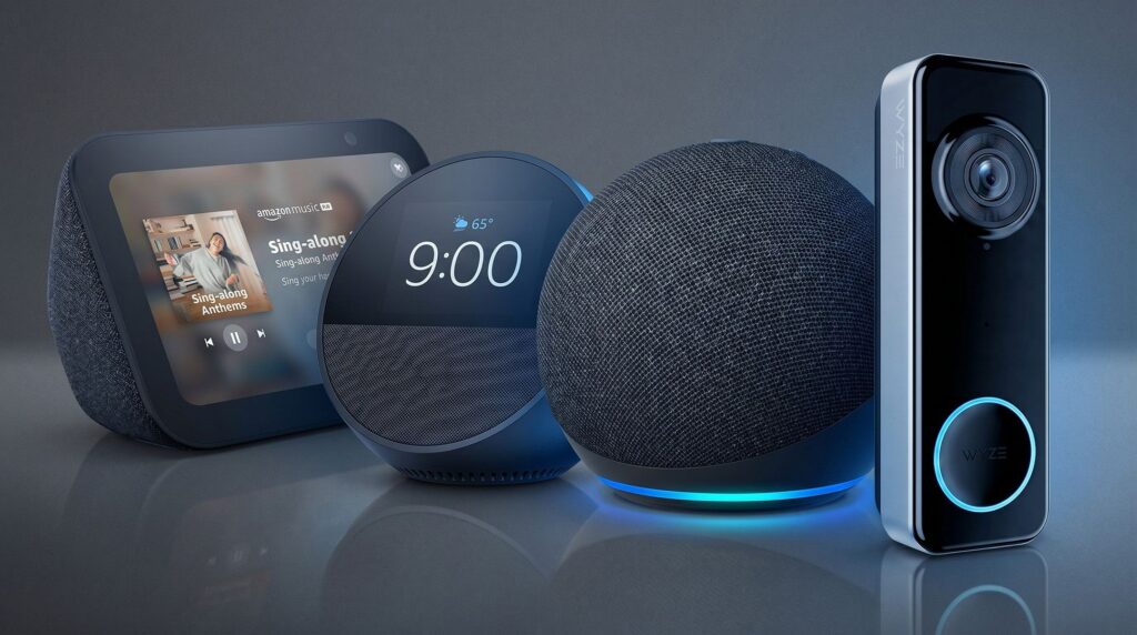 Smart home essentials for beginners: 12 must-have products to get your started A selection of Amazon smart home products.