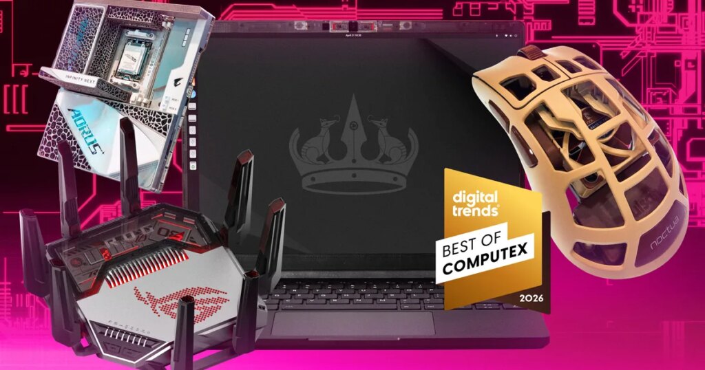 The coolest things we saw at Computex 2026, from space-ready motherboards to fan-cooled mice The coolest things we saw at Computex 2026, from space-ready motherboards to fan-cooled mice