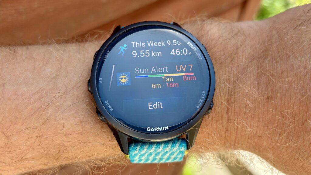 This Garmin app is helping me avoid sunburn during the heatwave, and it’s completely free This Garmin app is helping me avoid sunburn during the heatwave, and it’s completely free