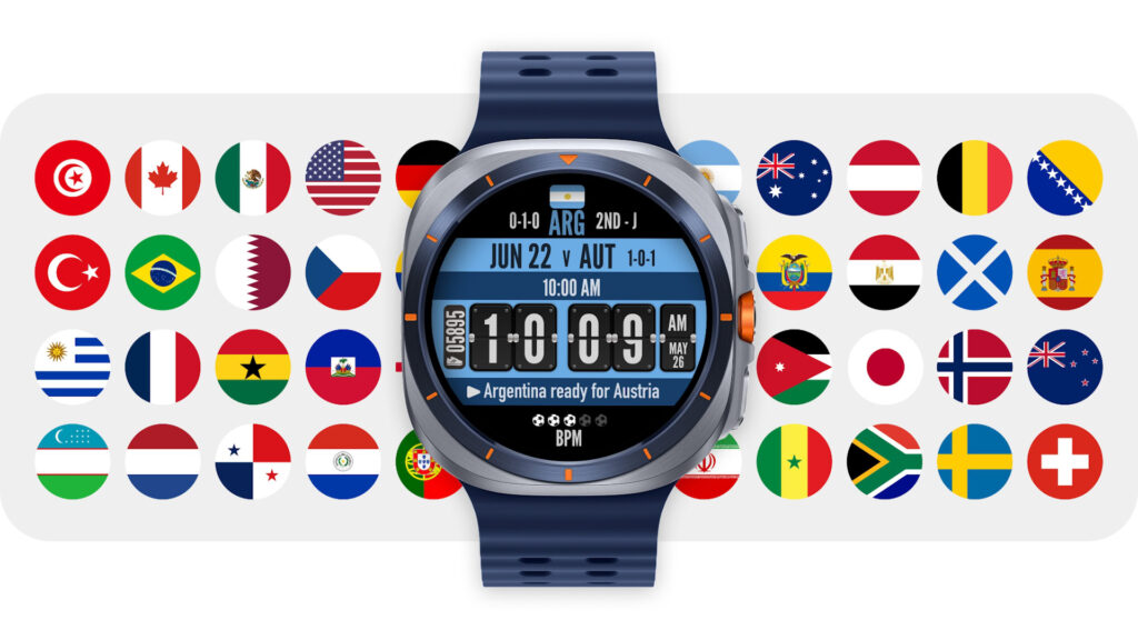 This free Wear OS watch face is a must-have for World Cup fans Facer x Citizen Kick It watchface for the FIFA World Cup 2026 1