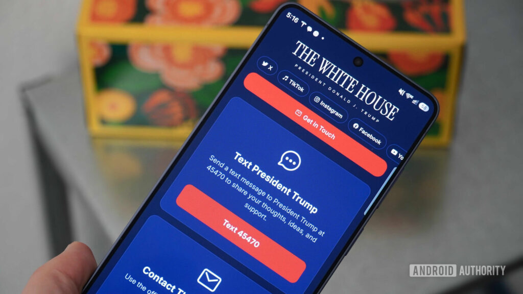 Trump’s new AI executive order could slow down future model launches White House App 2