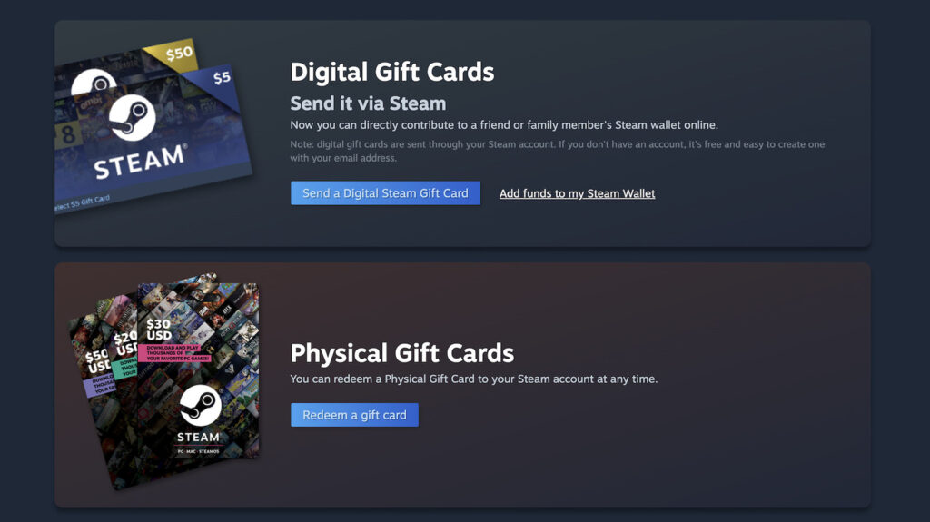 Valve Will Stop Producing Physical Steam Gift Cards Because Of Scammers