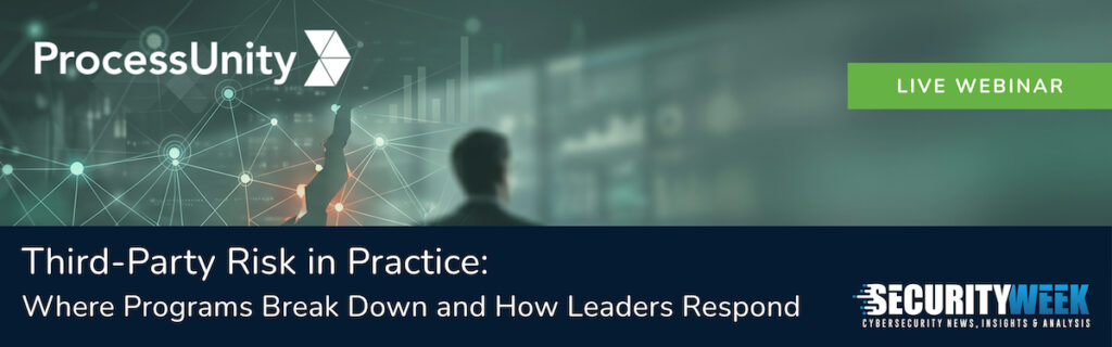 Webinar Today: Third-Party Risk in Practice – Where Programs Break Down and How to Respond Webinar Today: Third-Party Risk in Practice - Where Programs Break Down and How to Respond