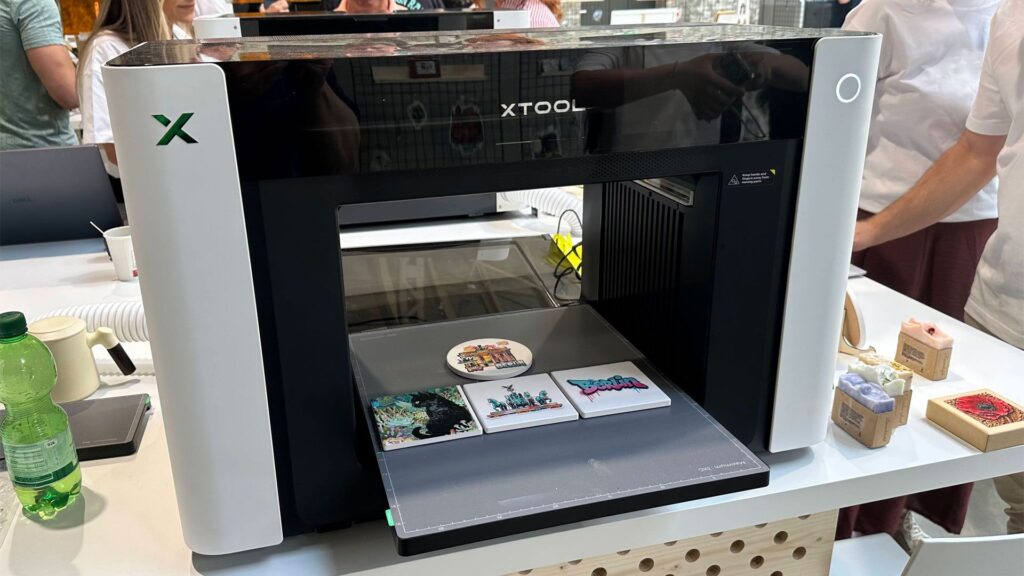 xTool 01 Omni Printer launch in Berlin