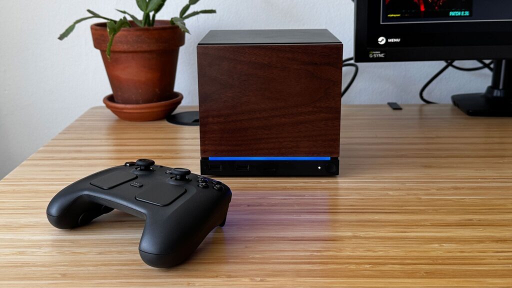 50-feet-long fiber optic HDMI cable and Steam Controller 2 is enthusiasts’ answer to the Steam Machine — dismisses Valve’s new console for a DIY Bazzite setup with a controller 50-feet-long fiber optic HDMI cable and Steam Controller 2 is enthusiasts' answer to the Steam Machine — dismisses Valve's new console for a DIY Bazzite setup with a controller