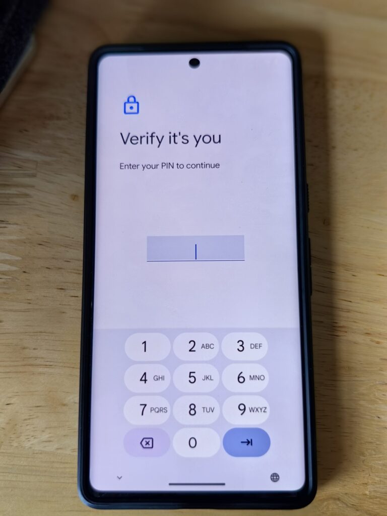Android 17 slashes PIN guess attempts from 1,800 to just 20 Android biometric prompt dialog with PIN fallback