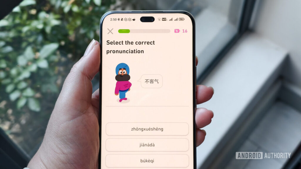 Duolingo is breaking users’ language courses, and it’s exactly why I quit a duolingo lesson with the battery icon visible