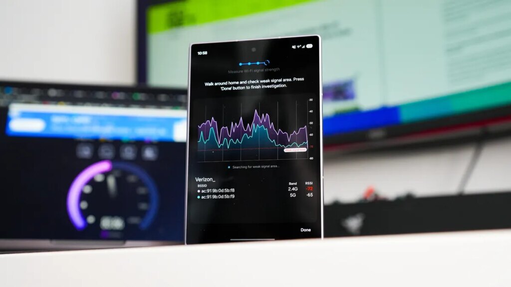 I fixed my home office’s spotty Wi-Fi with Samsung’s free diagnostic tool – and it took just minutes I fixed my home office's spotty Wi-Fi with Samsung's free diagnostic tool - and it took just minutes