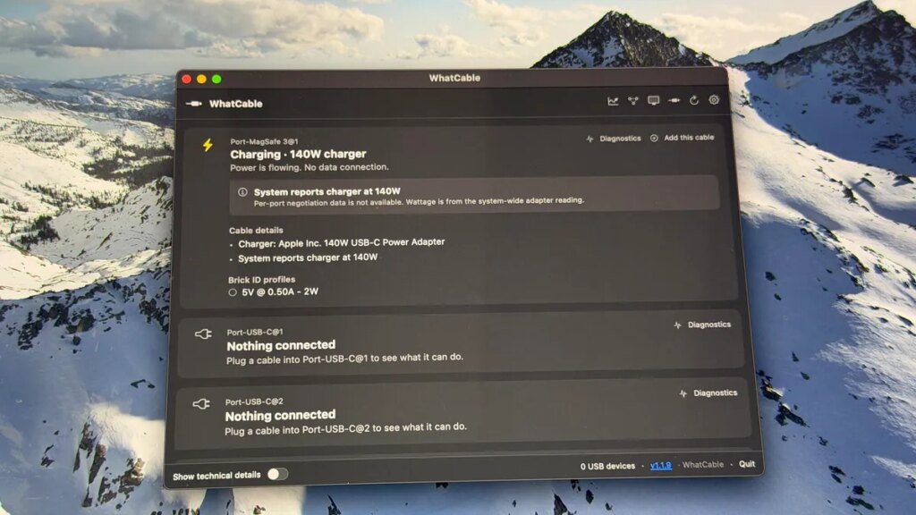 I tested my USB-C cables with this free Mac app – some weren’t what they claimed I tested my USB-C cables with this free Mac app - some weren't what they claimed