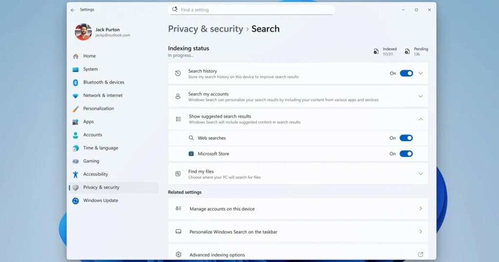 Microsoft is finally fixing the worst thing about Windows Search, but you can’t try it just yet Microsoft is finally fixing the worst thing about Windows Search, but you can't try it just yet