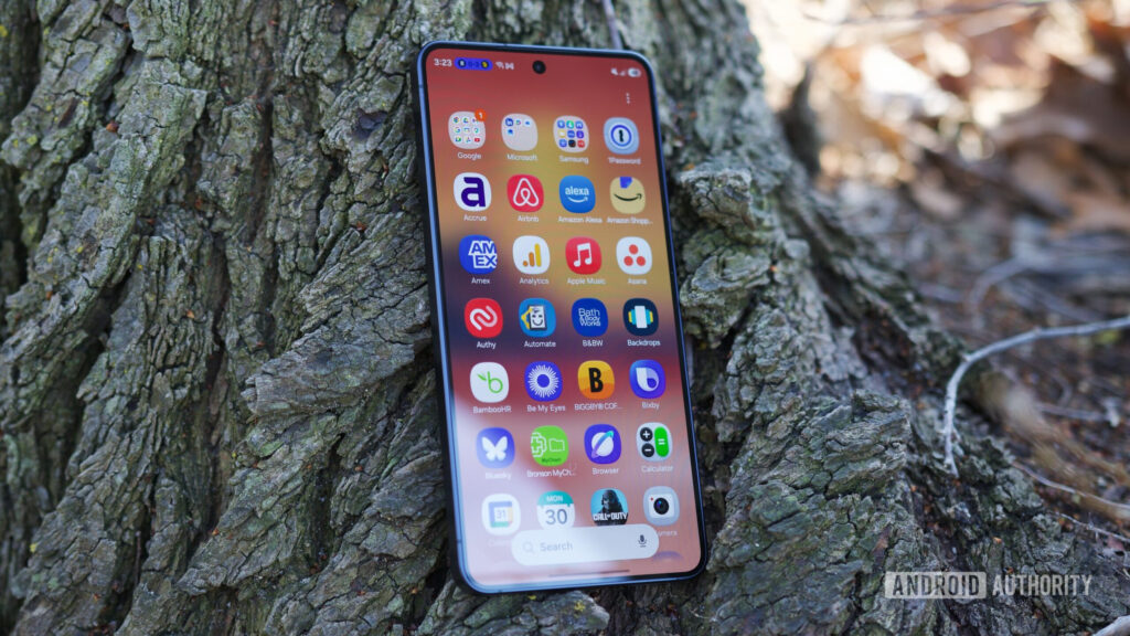 These 5 Android apps are so good, I’m surprised they’re free Samsung Galaxy S26 with its screen on, showing the app drawer.