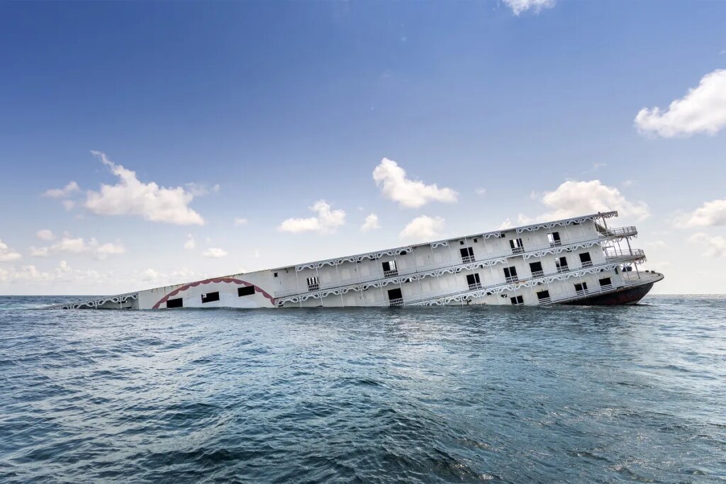 You'll Never Guess Why Government Officials Are Sinking a Four-Story Riverboat Casino Into the Abyss
