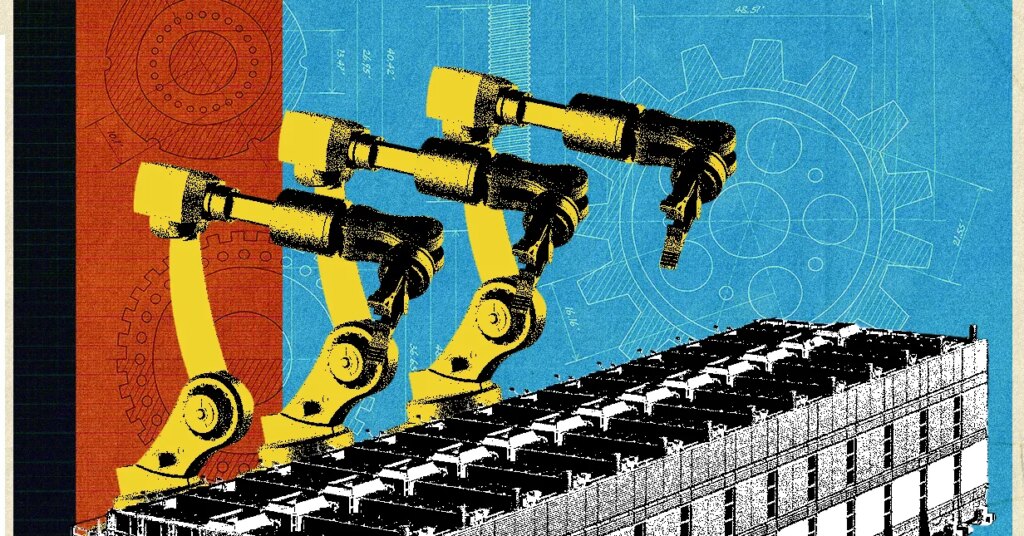Inside Meta’s Push to Put Robots to Work in Data Centers Inside Meta’s Push to Put Robots to Work in Data Centers