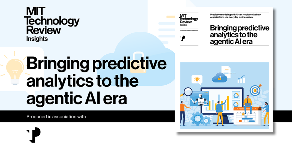 Bringing predictive analytics to the agentic AI era 